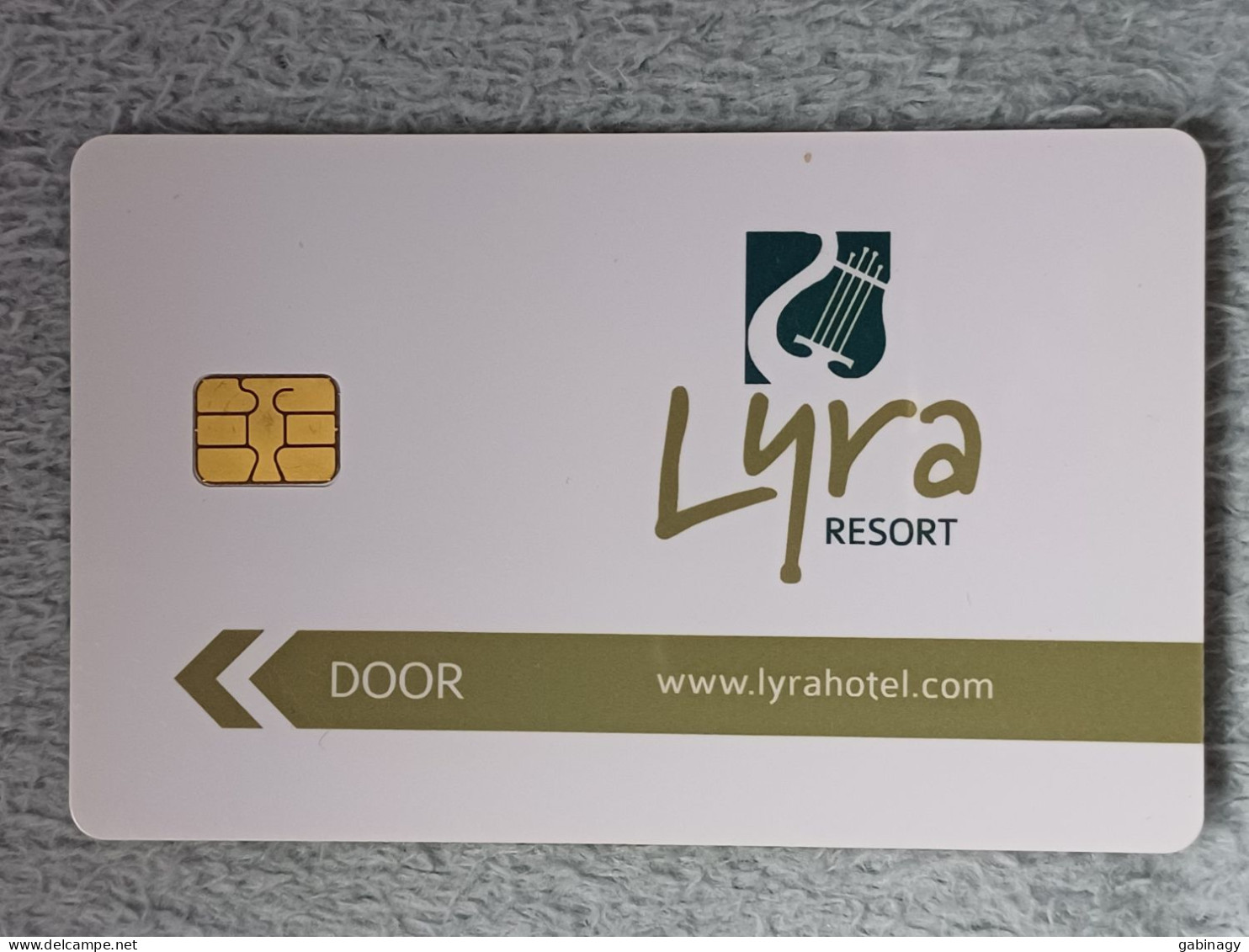 HOTEL KEYS - 2562 - TURKEY - LYRA RESORT - Hotel Keycards