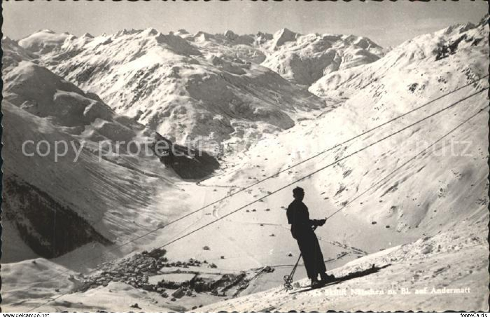 12335283 Andermatt Schlepplift Andermatt - Sonstige & Ohne Zuordnung