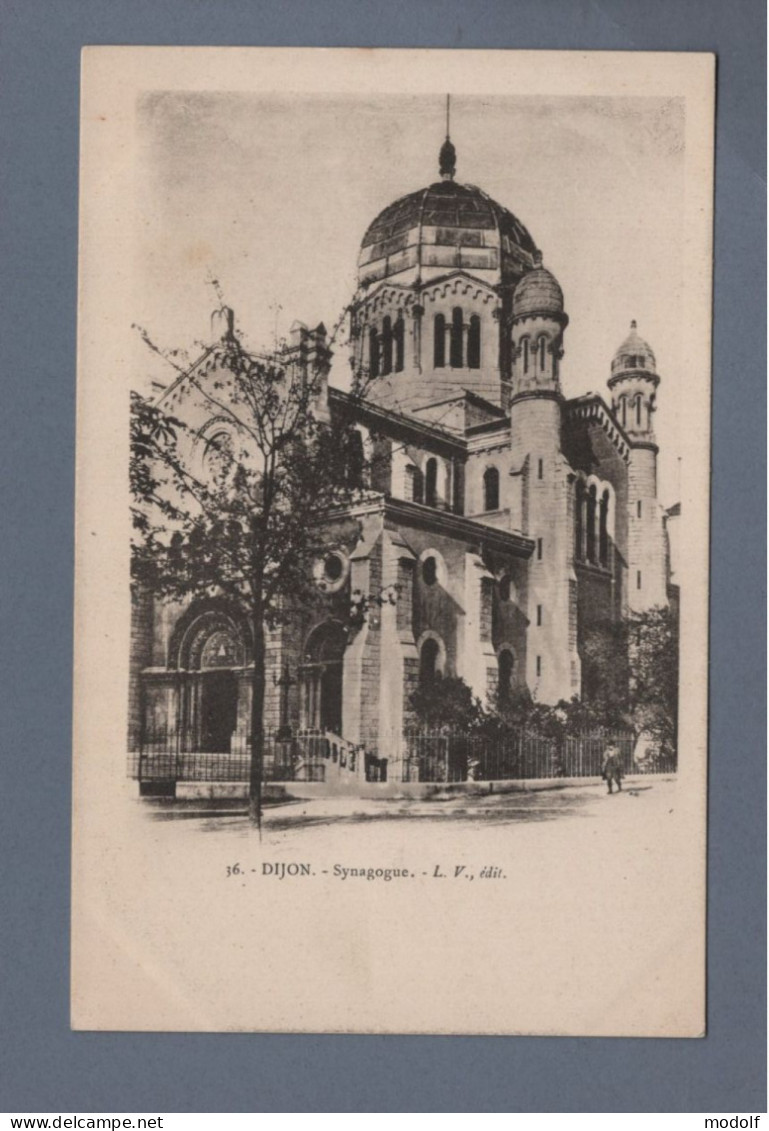 CPA - 21 - Dijon - Synagogue - Non Circulée - Dijon