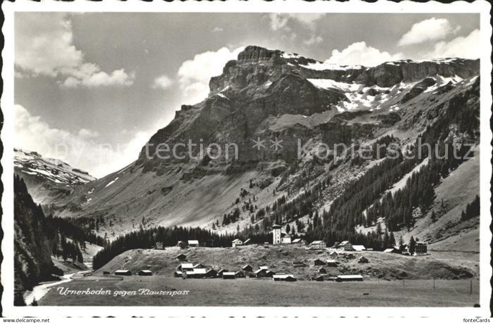 12335268 Urnerboden Gegen Klausenpass Urnerboden - Other & Unclassified