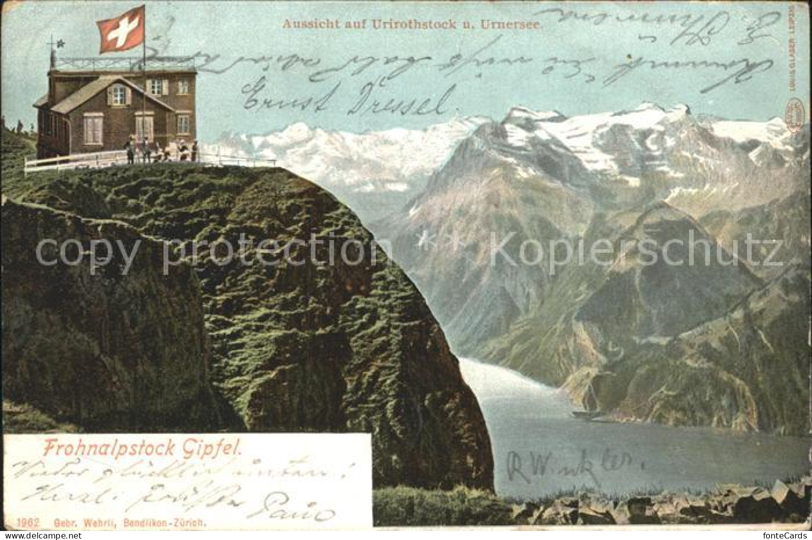 12335262 Urirotstock Urnersee Frohnalapstock Isenthal - Other & Unclassified