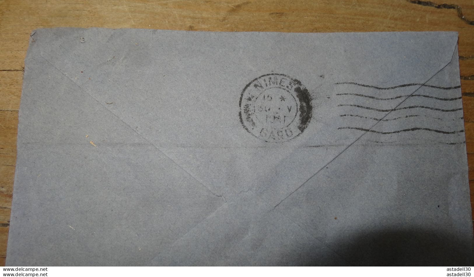 Enveloppe FM Sans Courrier Avec Cachet ANNEXE DISTILLERIE SAINT LOUIS Et Cachet Militaire - 1941 ........ Boite1....186 - Briefe U. Dokumente