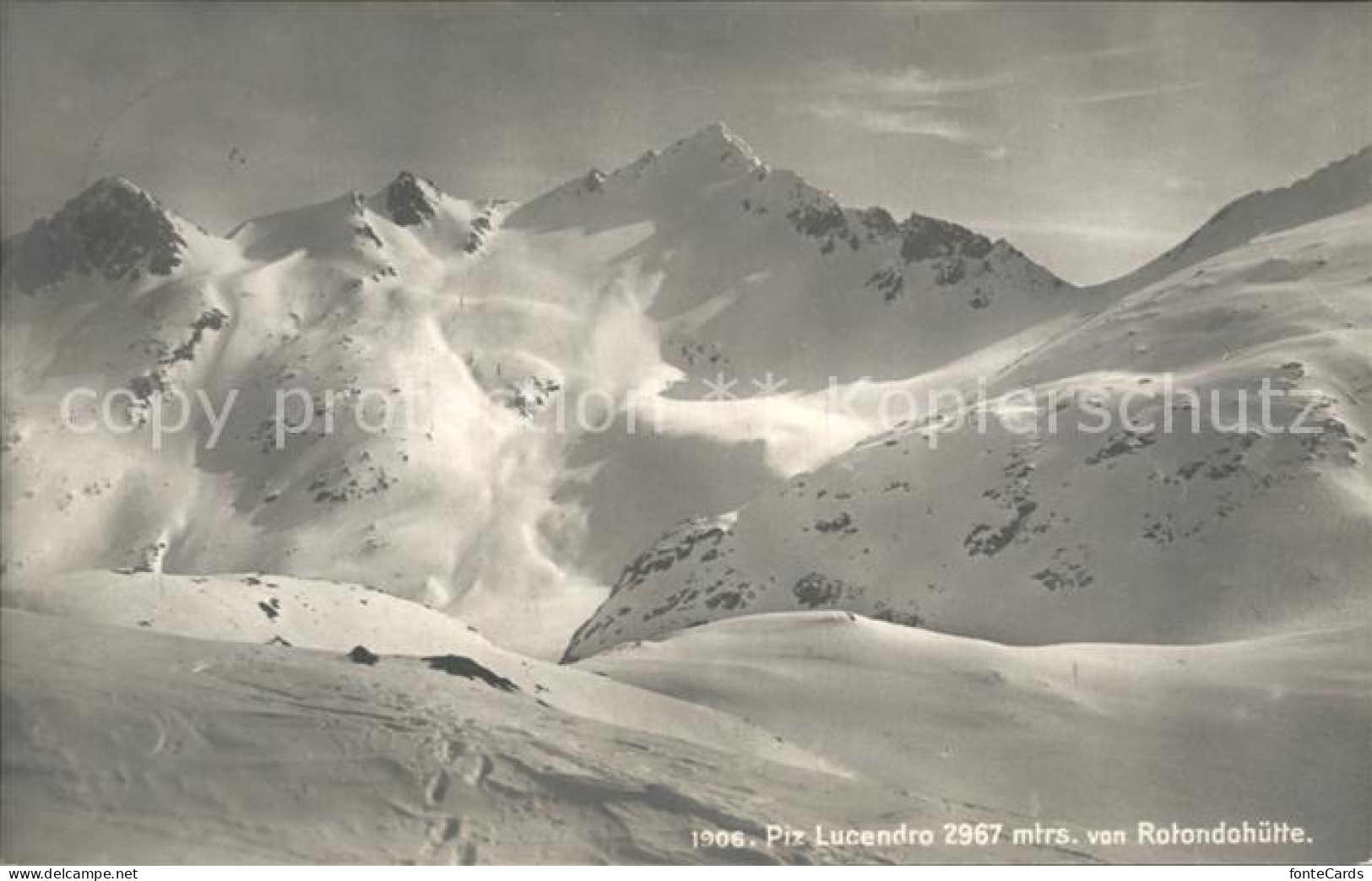 12335258 Rotondohuette Piz Lucendro Gotthardgebiet Realp - Other & Unclassified