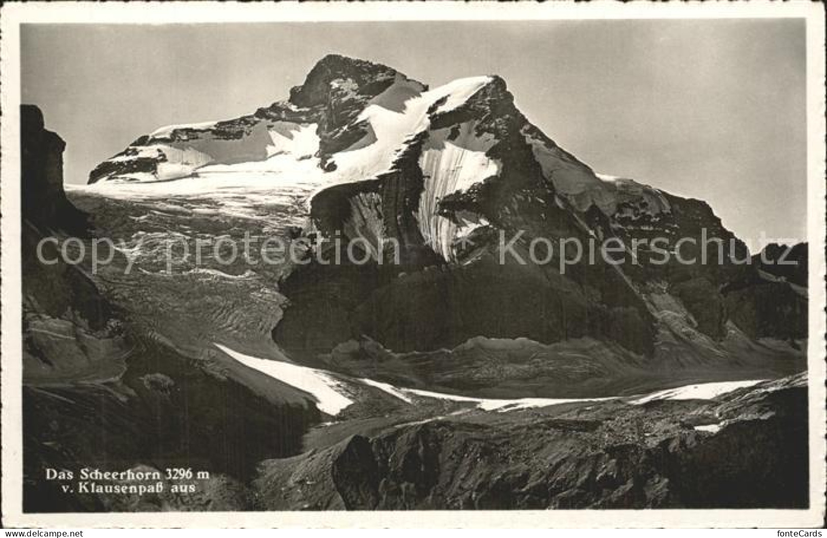 12335223 Klausenpass Scheerhorn Klausenpass - Sonstige & Ohne Zuordnung