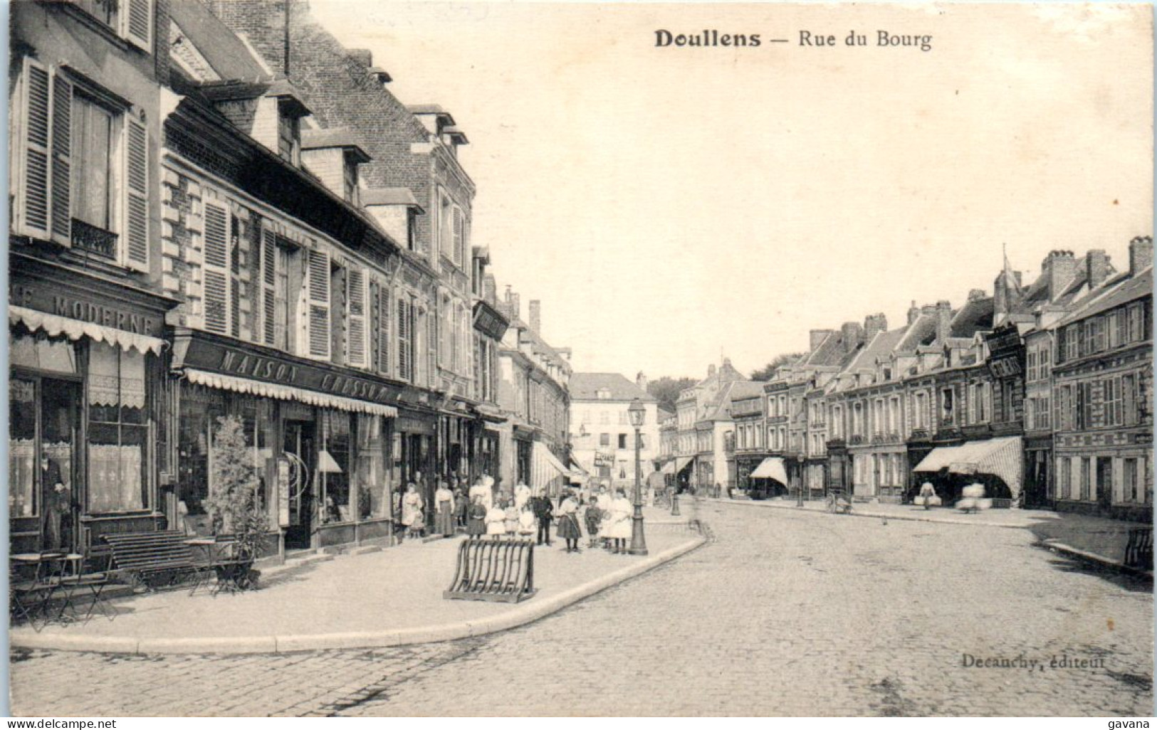 80 DOULLENS - Rue Du Bourg  - Doullens