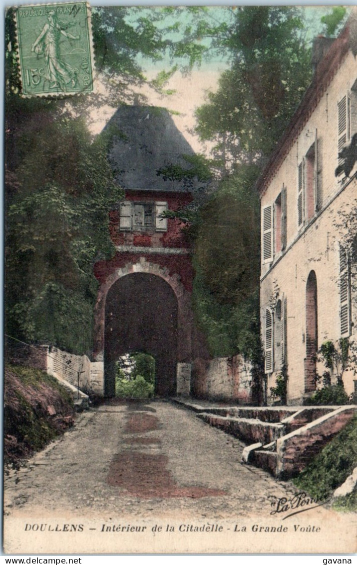 80 DOULLENS - Intérieur De La Citadelle - La Grande Voûte - Doullens