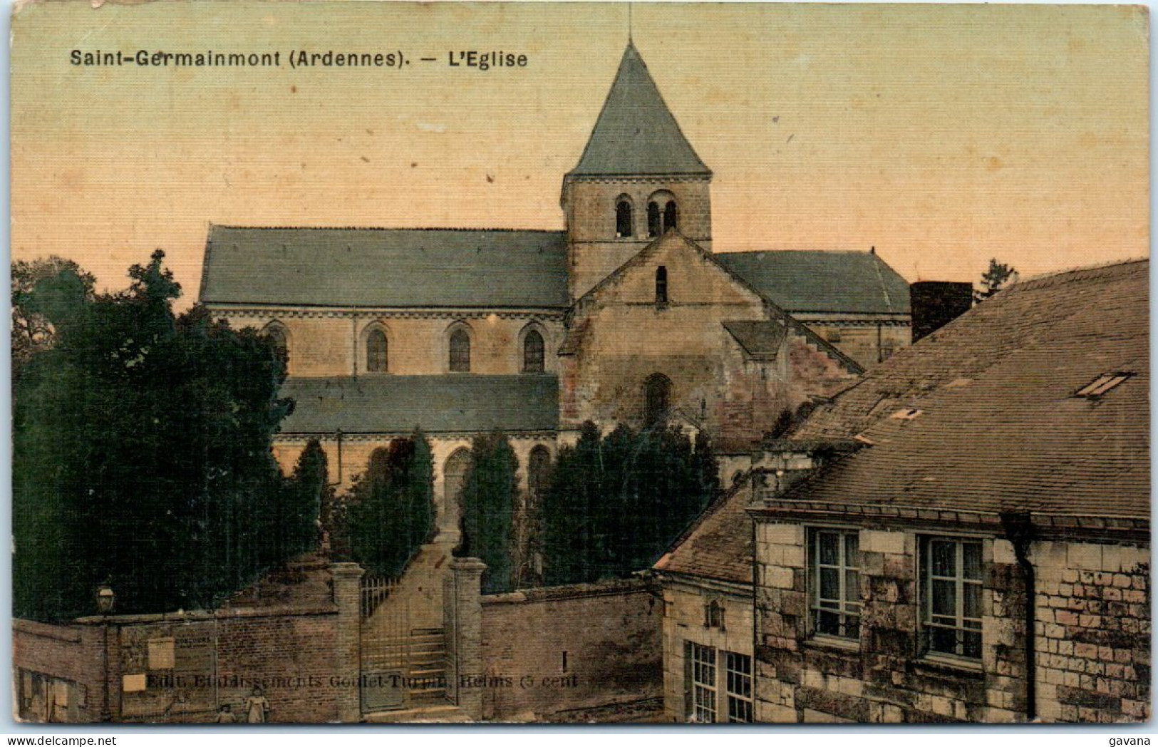 08 SAINT-GERMAINMONT - L'église - Other & Unclassified