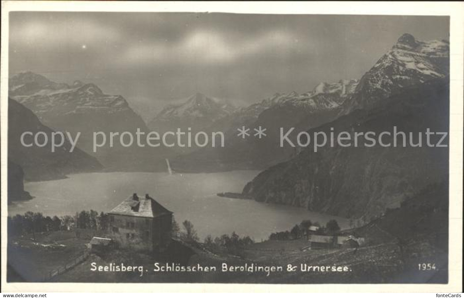 12334654 Seelisberg UR Schloesschen Beroldingen Mit Urnersee Seelisberg - Other & Unclassified