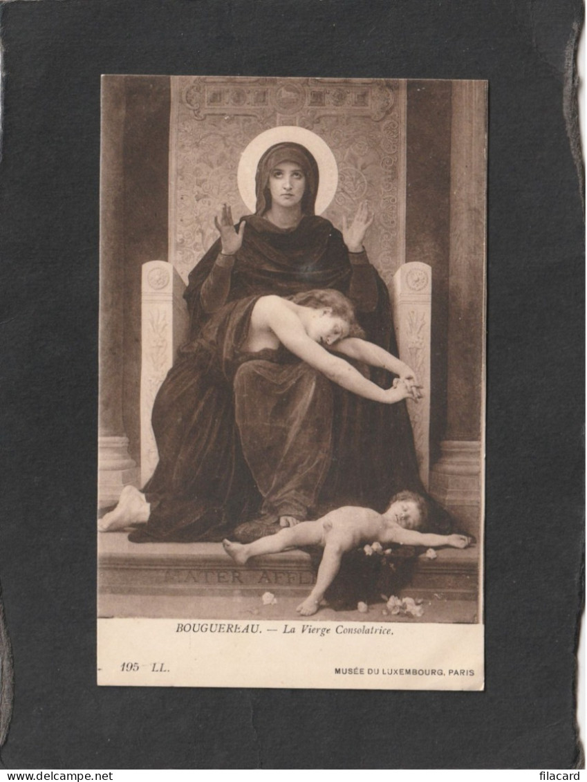 128723           Francia,     Bouguereau,   La  Vierge   Consolatrice,   Musee  Du  Luxembourg,   Paris,   NV(scritta) - Malerei & Gemälde