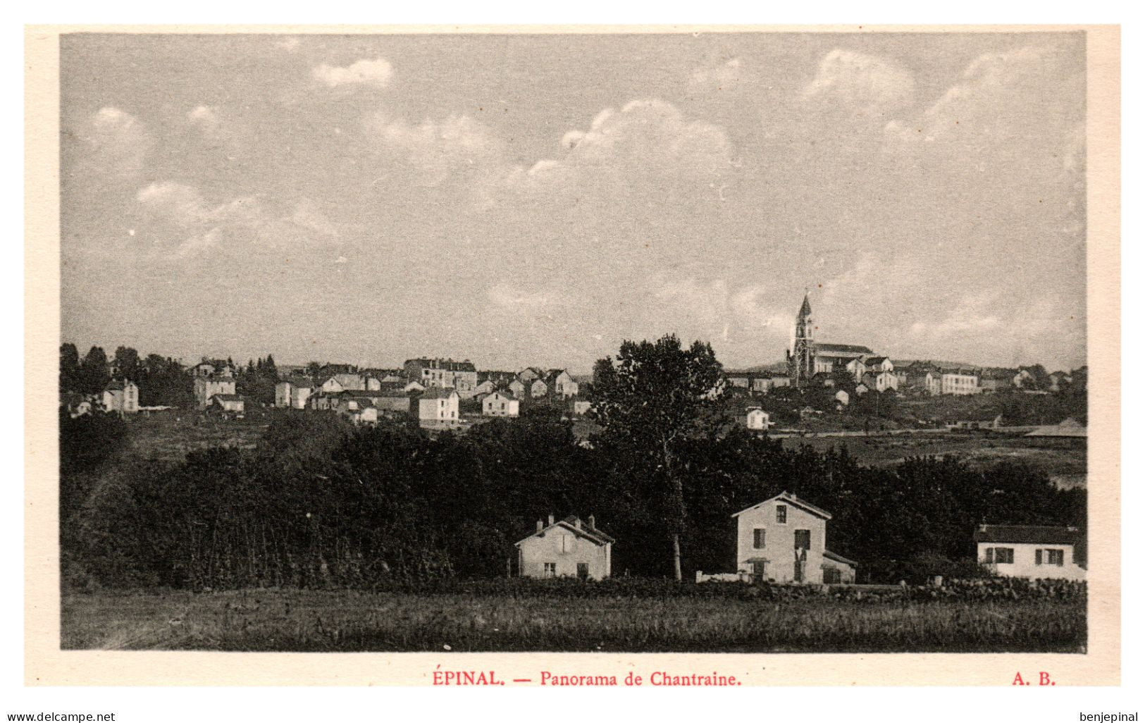 Epinal - Panorama De Chantraine - Epinal