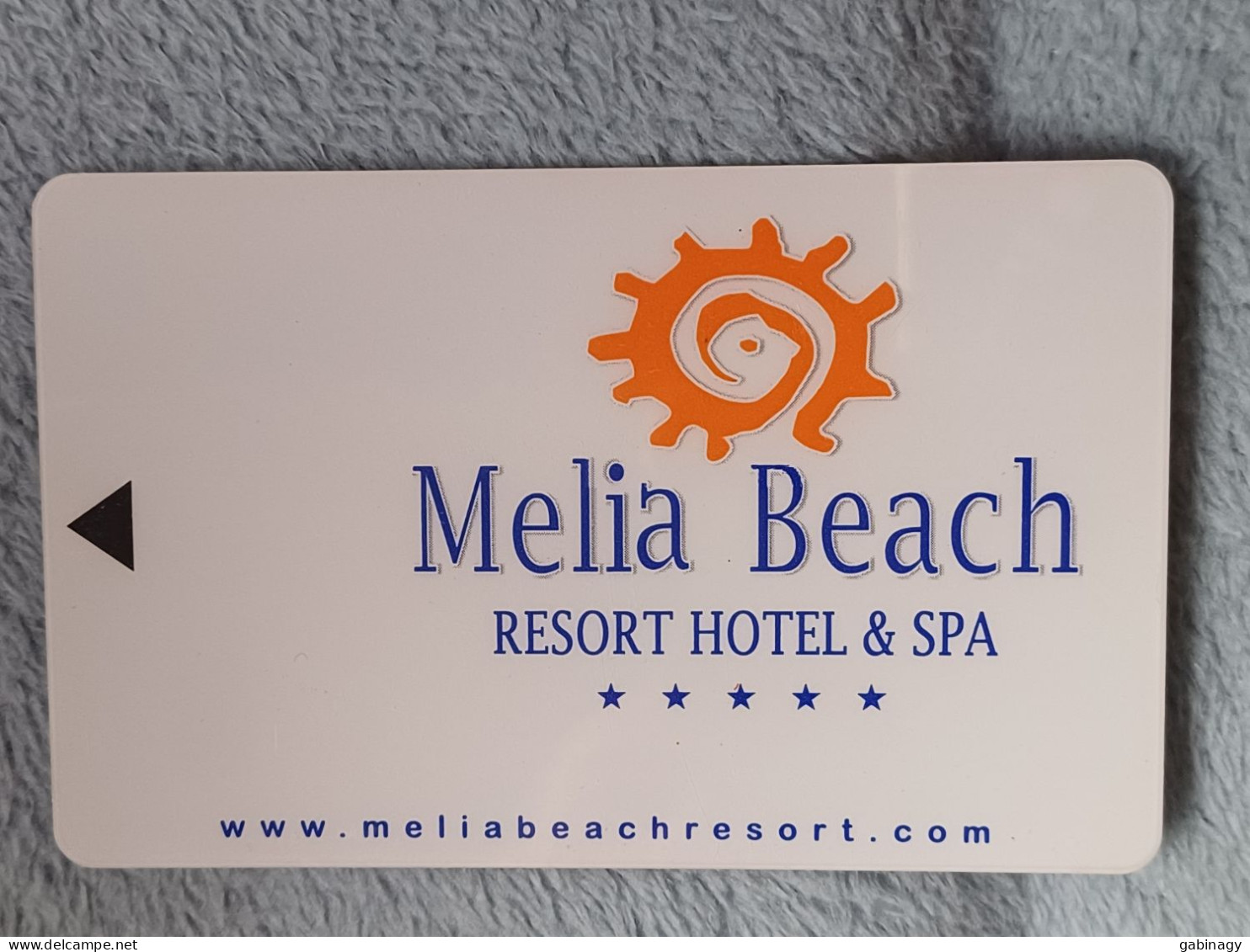 HOTEL KEYS - 2564 - TURKEY - MELIA BEACH - Hotelsleutels (kaarten)