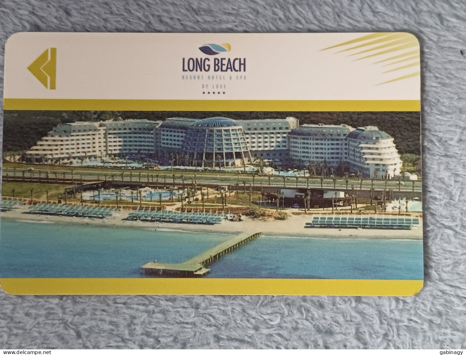 HOTEL KEYS - 2565 - TURKEY - LONG BEACH - Hotel Keycards