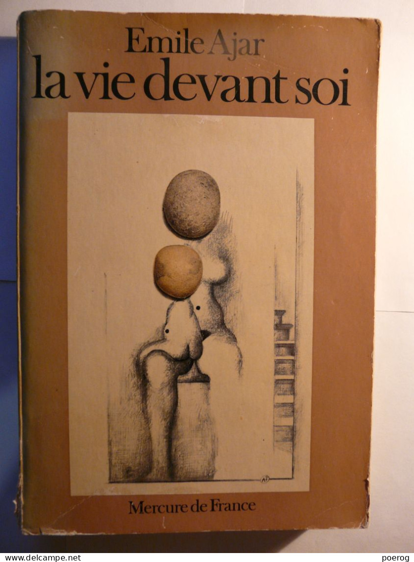 EMILE AJAR - LA VIE DEVANT SOI - MERCURE DE FRANCE - 1975 - BE - Classic Authors