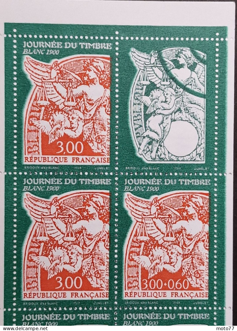 TIMBRE France CARNET 3512 Neuf - 1998 N° 3137 Timbres 3135a 3136 3136A - Yvert & Tellier 2003 Coté 21 € - Stamp Day