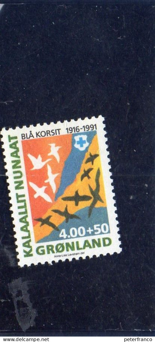 1991 Groenlandia - 75 Anni Blue Cross - Ungebraucht