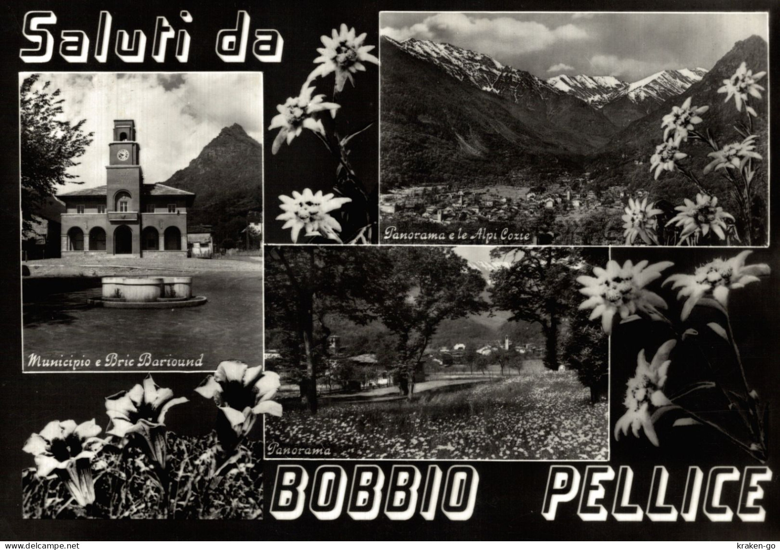 BOBBIO PELLICE, Torino - Saluti, Vedutine - VG - #051 - Other & Unclassified