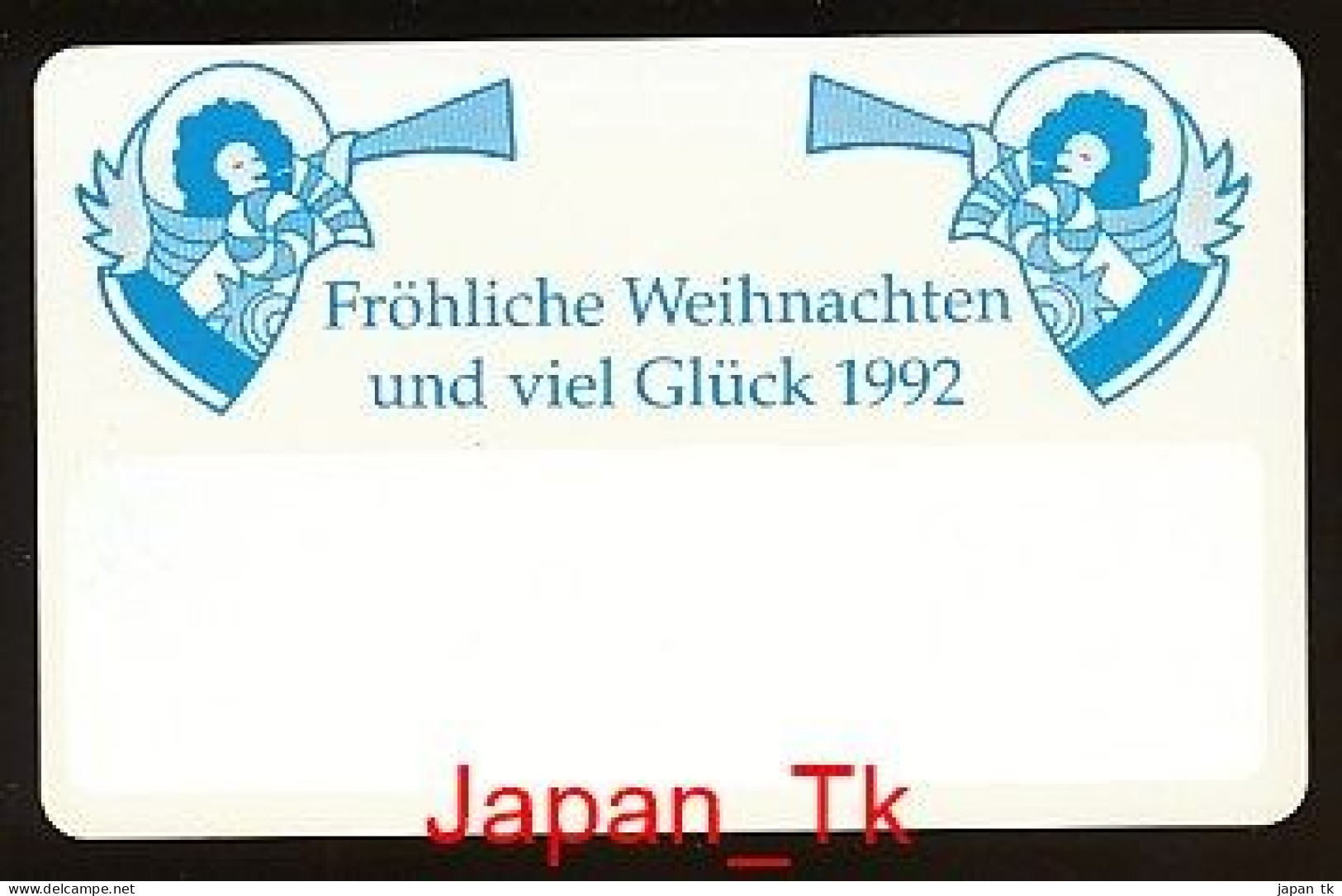 GERMANY K 500  91 Weihnachten  - Aufl  31 000 - Siehe Scan - K-Reeksen : Reeks Klanten