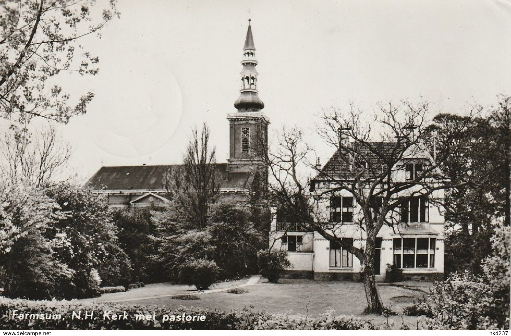 Farmsum N.H. Kerk Met Pastorie # 1966     4534 - Altri & Non Classificati