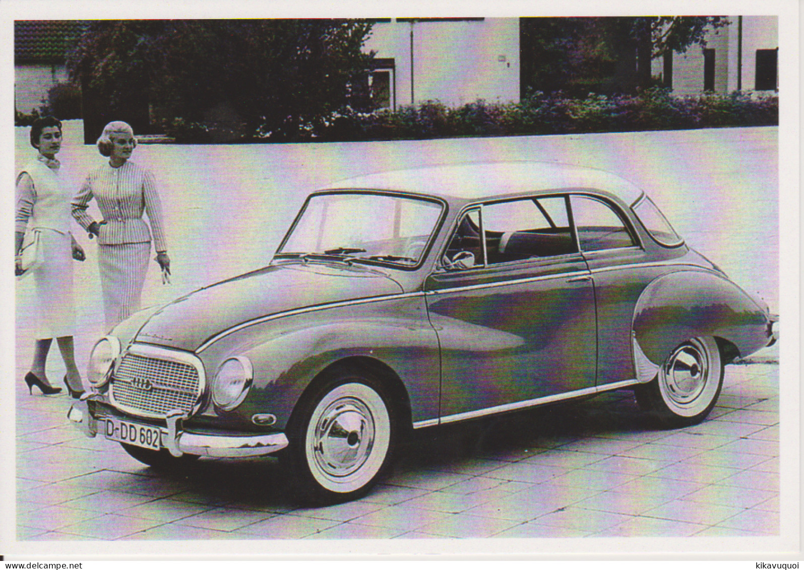 AUTO UNION 1000 COUPÉ DE LUXE DE 1955 - Carte Postale 10X15 CM NEUF - Passenger Cars