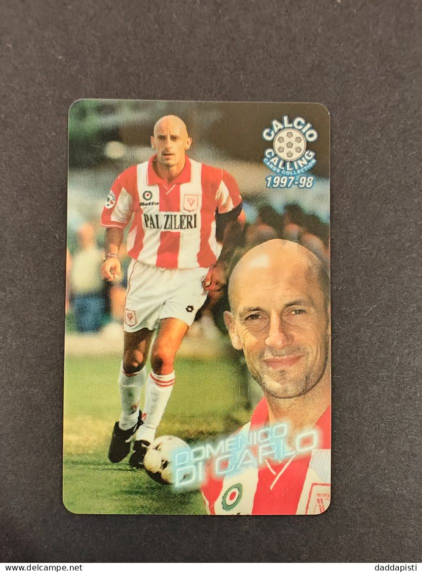 Panini Calcio Calling 1997/98 - Scheda Telefonica Nuova -  22/56 - Domenico Di Carlo - Sport