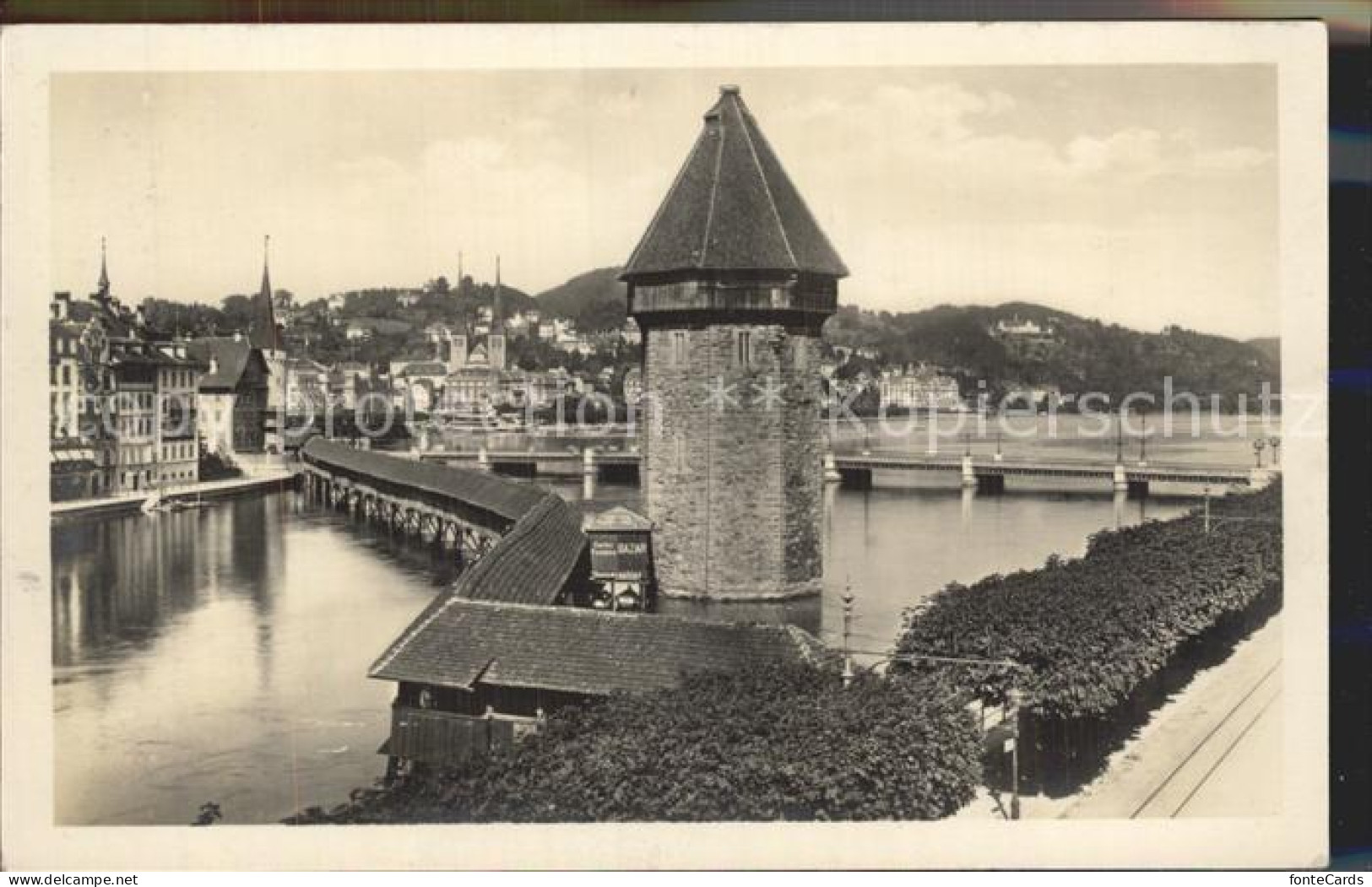 12334311 Luzern LU Kapellbruecke Und Wasserturm Luzern - Other & Unclassified