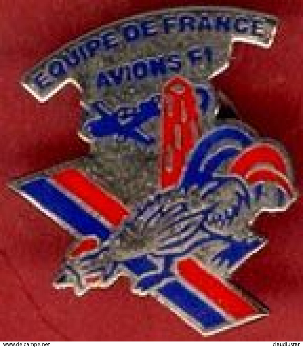 ** PIN' S  EQUIPE  De  FRANCE  AVIONS  F 1 ** - Airplanes