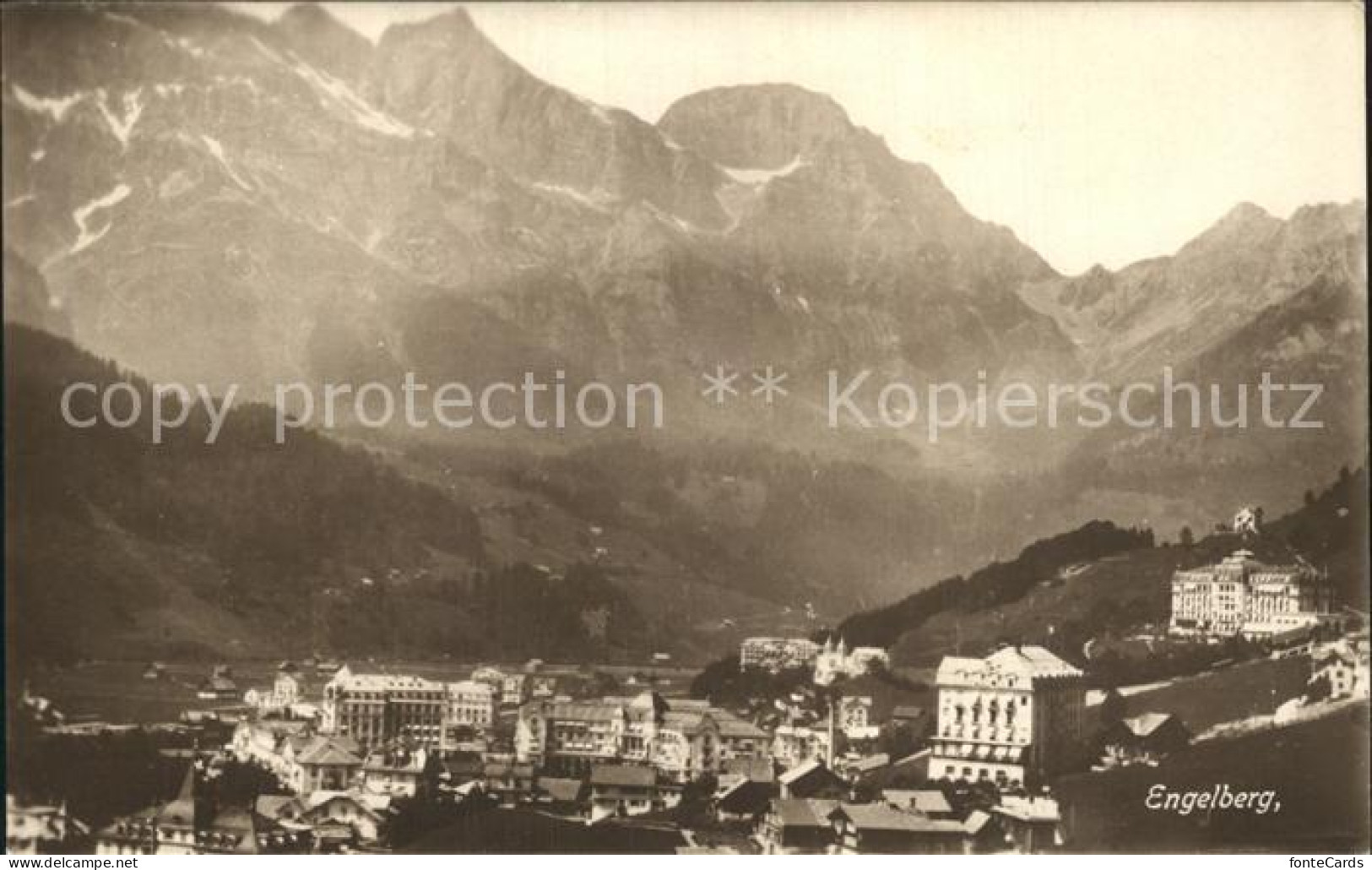 12334238 Engelberg OW Stadtansicht Engelberg - Sonstige & Ohne Zuordnung