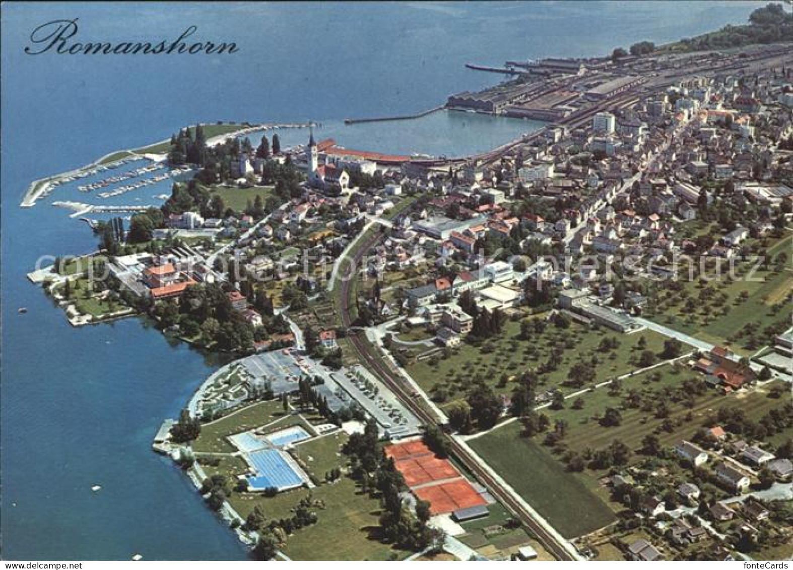 12334214 Romanshorn TG Fliegeraufnahme Romanshorn - Other & Unclassified