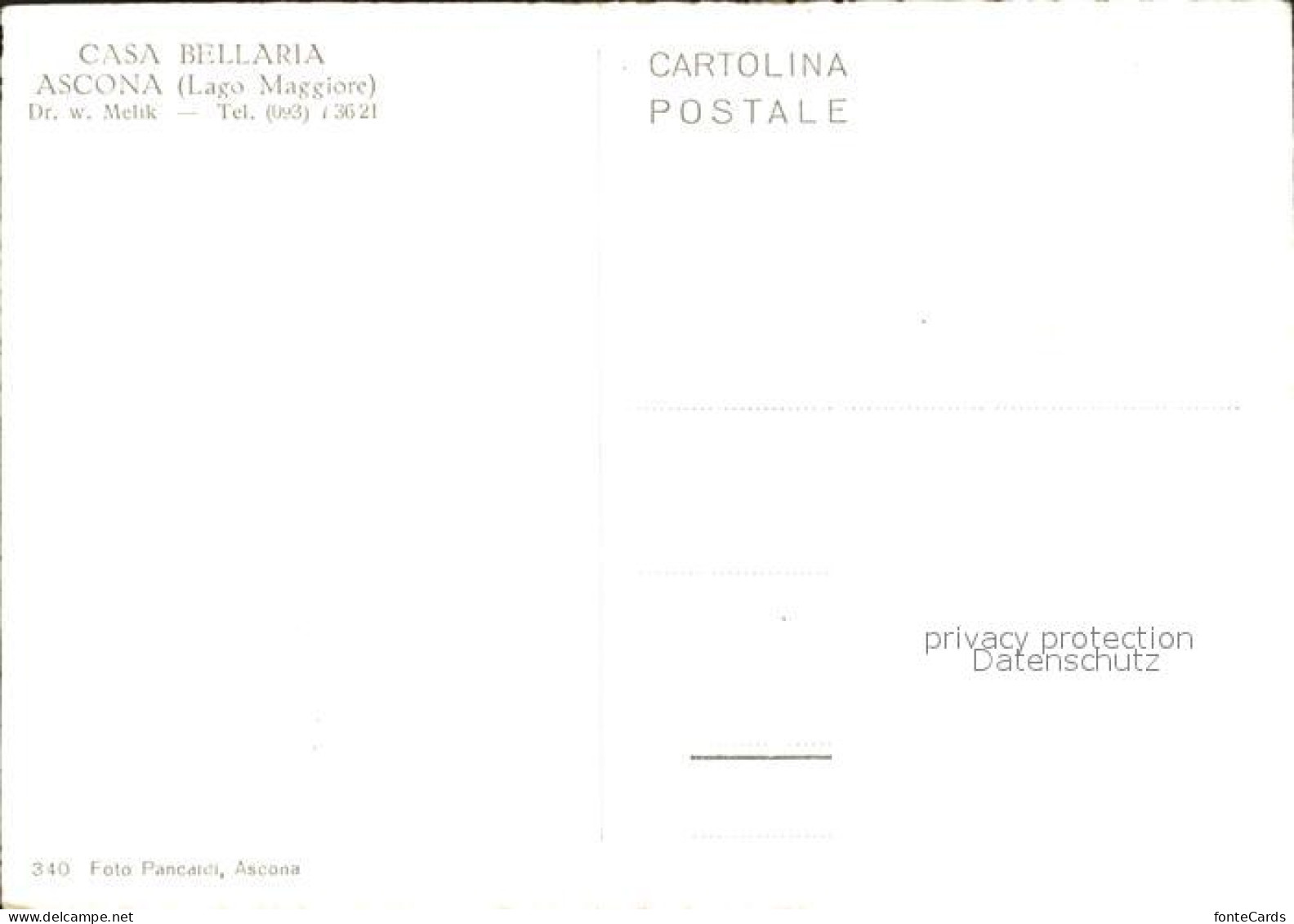 12333730 Ascona TI Casa Bellaria  Ascona - Other & Unclassified