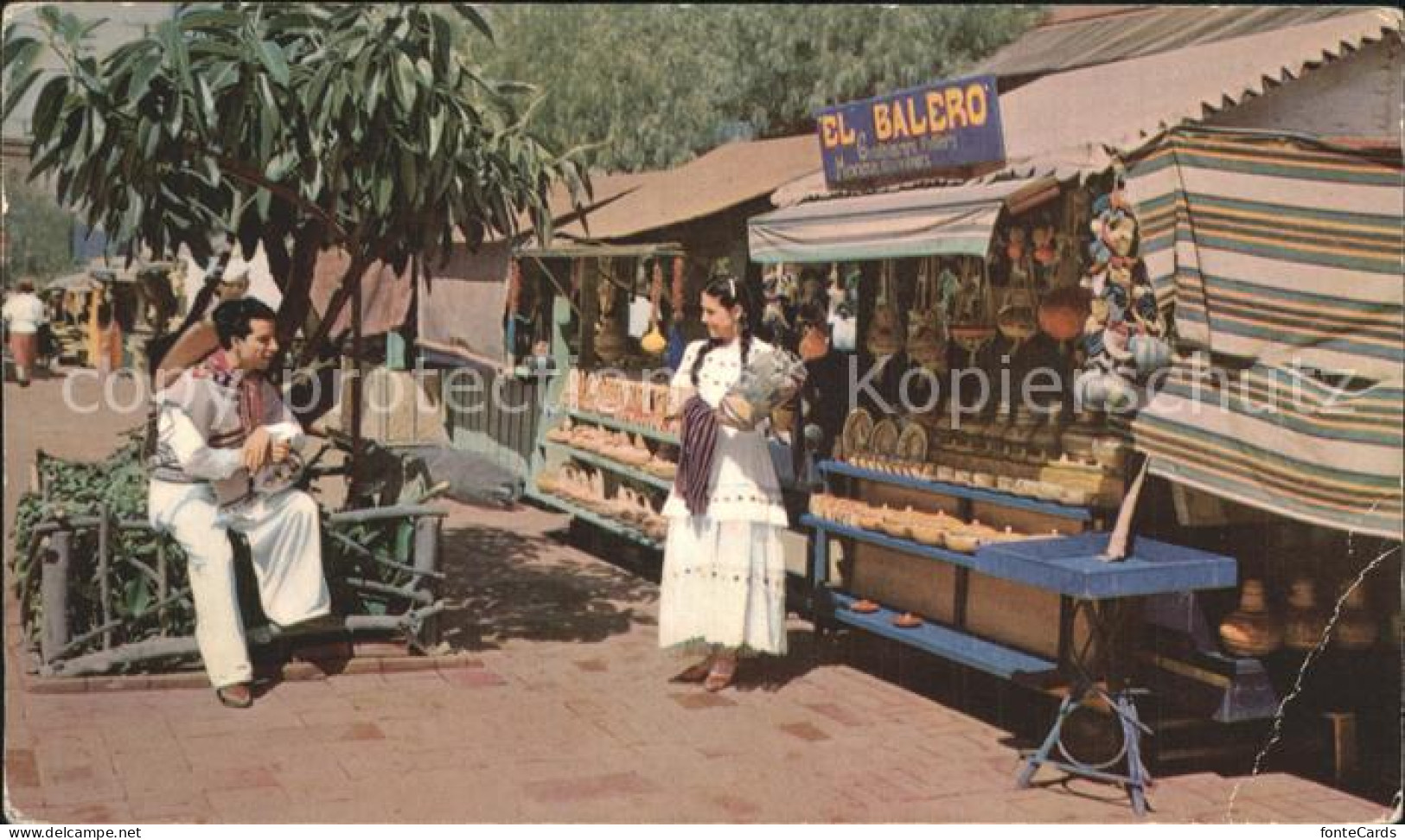 12333718 Los_Angeles_California Spanish Olvera Street  - Andere & Zonder Classificatie