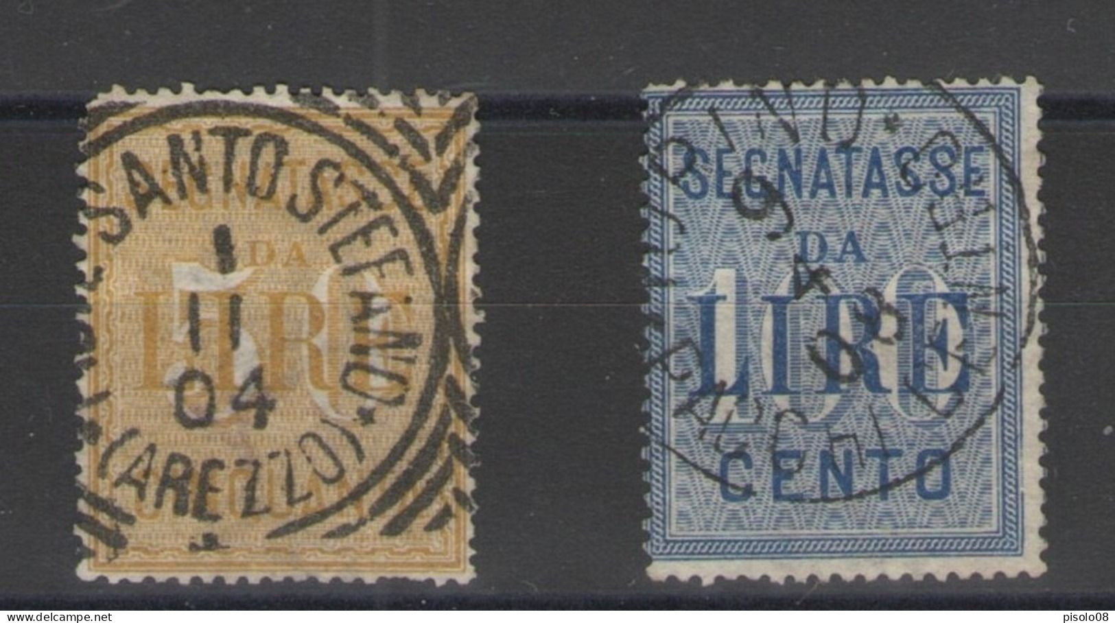 REGNO 1903 SEGNATASSE ANNULLATI OTTIMO STATO - Postage Due