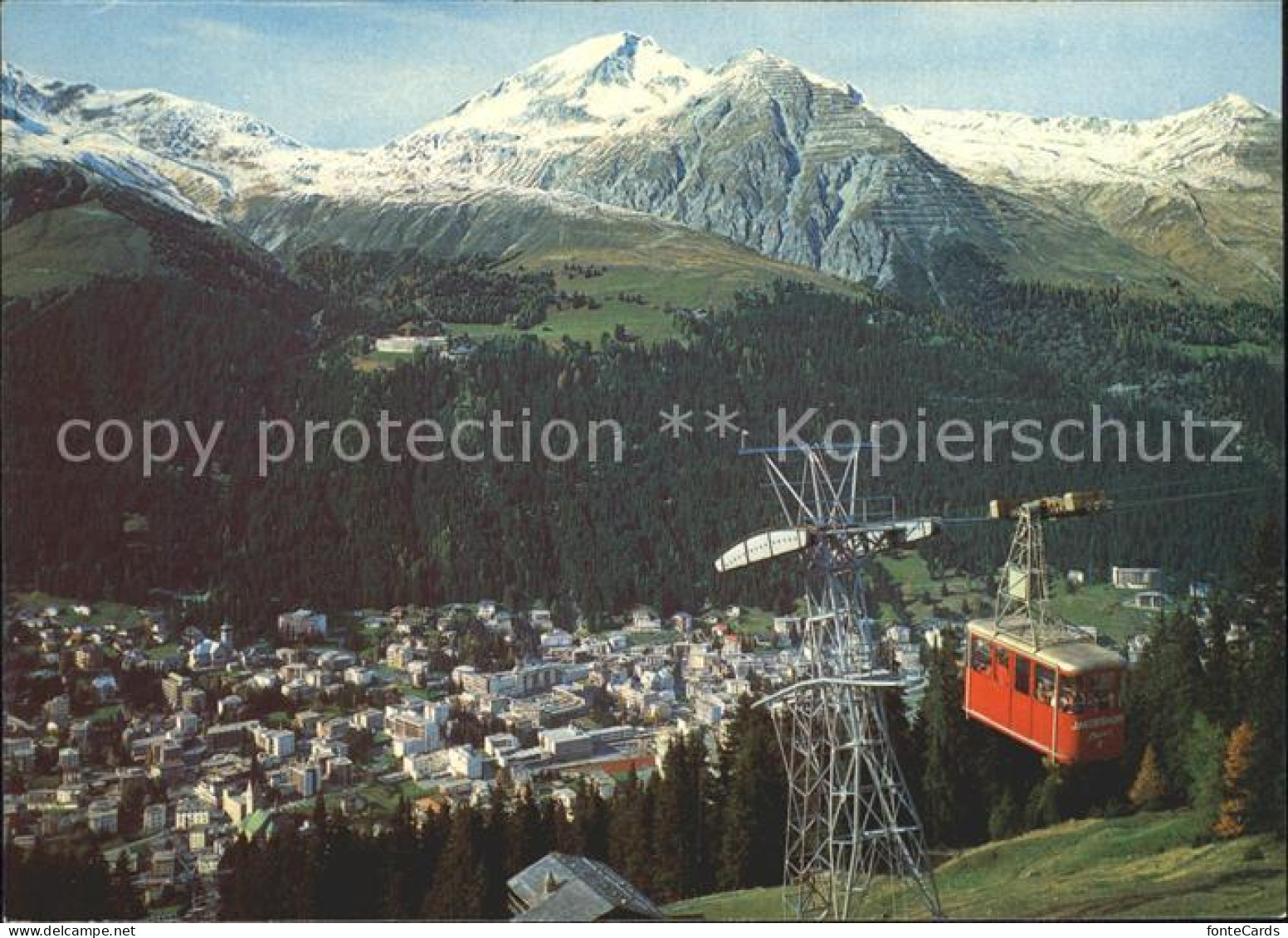 12333148 Davos GR Jakobshorn Schatzalp Schiahoerner Seilbahn Davos Platz - Other & Unclassified