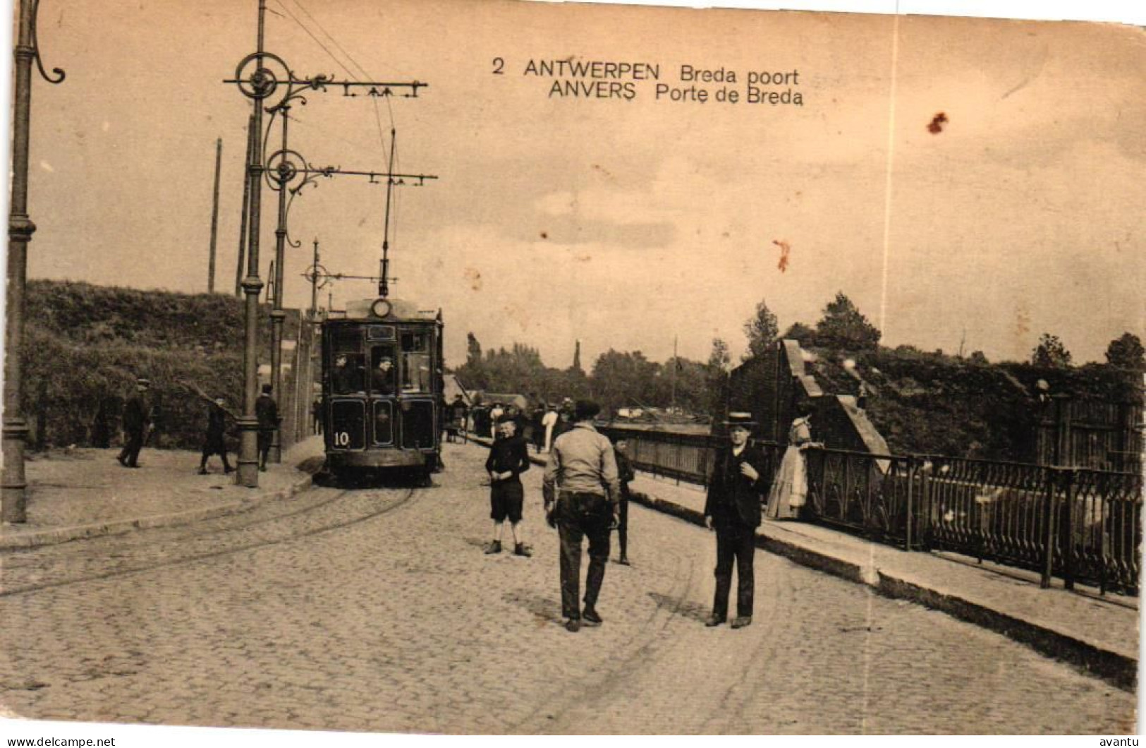 ANTWERPEN / BREDA POORT /  / TRAM  / TRAMWAYS - Antwerpen