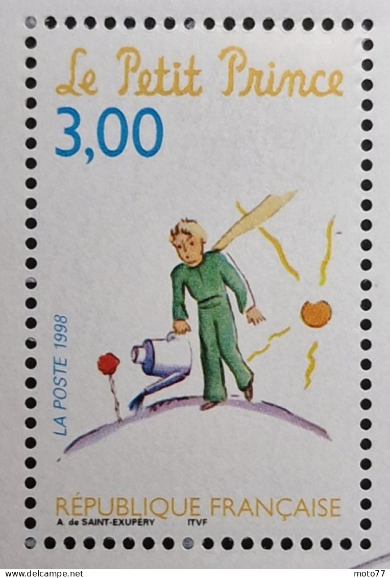 TIMBRE France BLOC FEUILLET 20 Neuf - 1998 N° 3193 Timbres 3175 3176 3177 3178 3179 - Yvert & Tellier 2003 Coté 9 € - Mint/Hinged