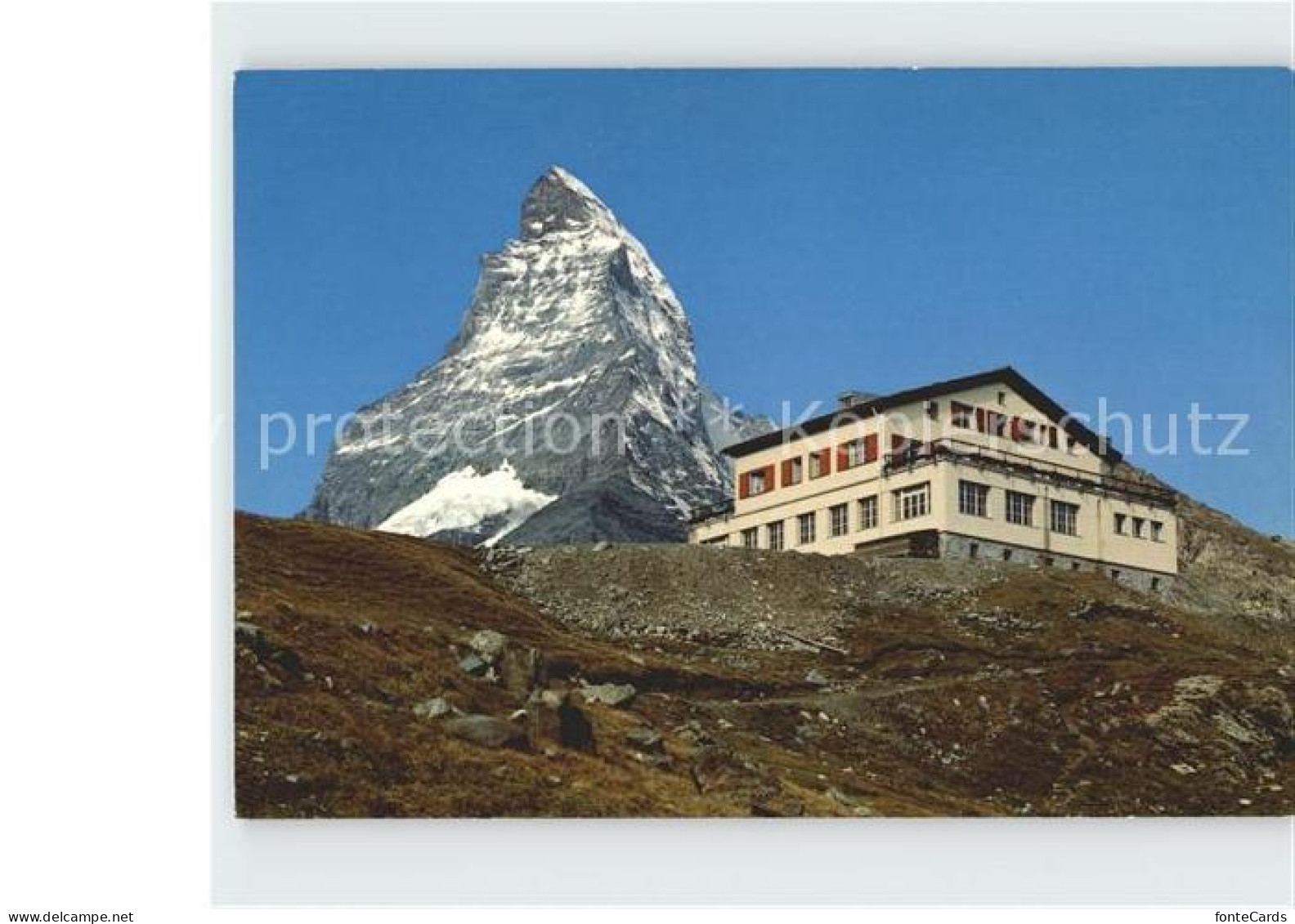 12331533 Zermatt VS Hotel Schwarzsee Mit Matterhorn  - Autres & Non Classés