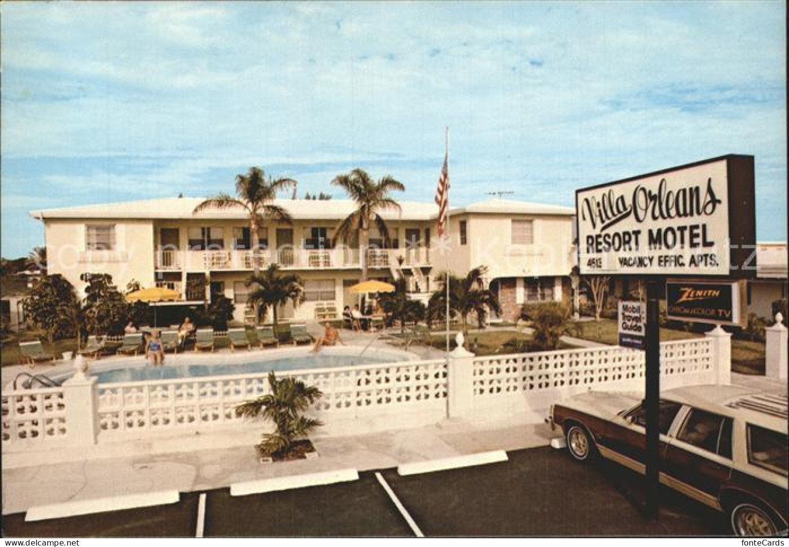 12330901 Lauderdale Florida Villa Orleans Motel United States - Other & Unclassified