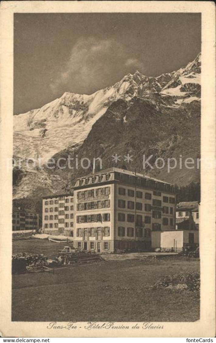 12330744 Saas-Fee Hotel Pension Du Glacier Saas-Fee - Andere & Zonder Classificatie