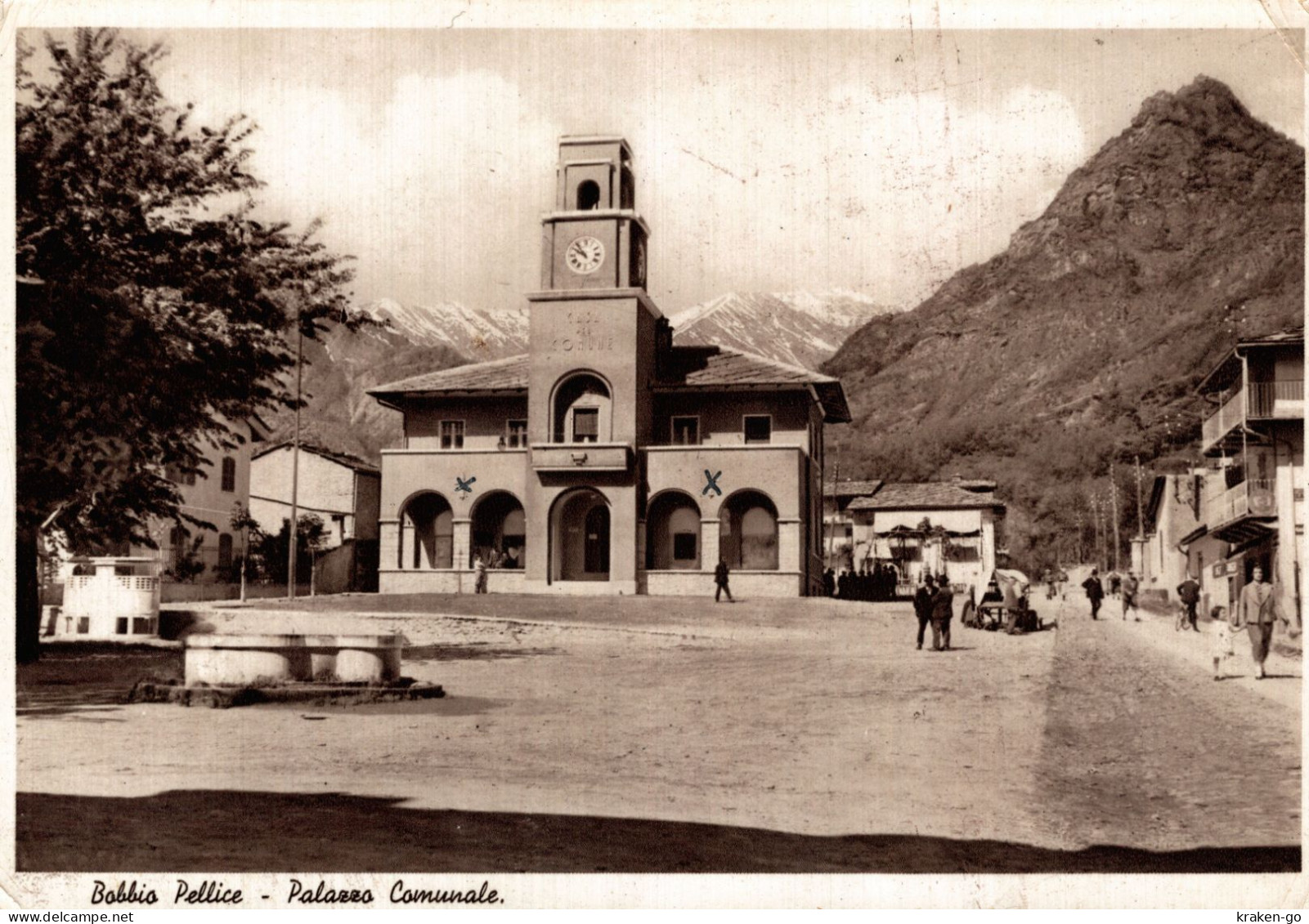 BOBBIO PELLICE, Torino - Municipio - NV - #055 - Andere & Zonder Classificatie