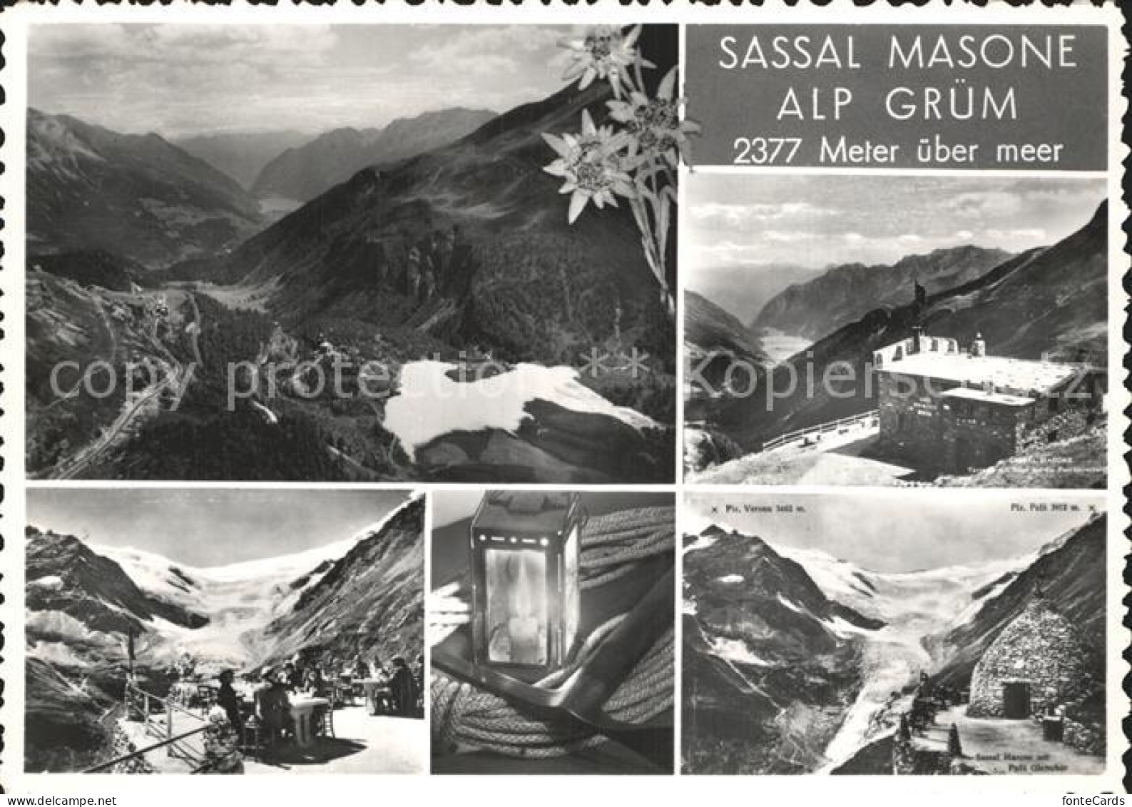 12329911 Sassal Masone Alp Gruem Piz Verona Palue Sassal Masone - Other & Unclassified