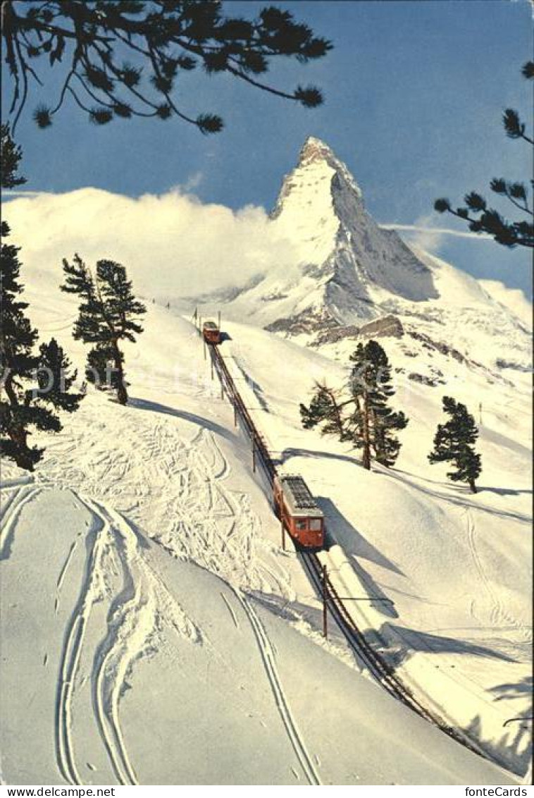 12329162 Zermatt VS Riffelalp Mit Matterhorn  - Andere & Zonder Classificatie