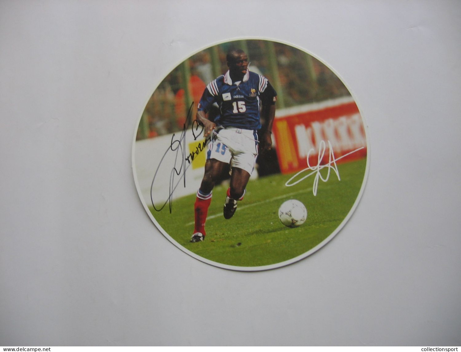 Football - équipe De France - Autographe - Lilian Thuram - Football