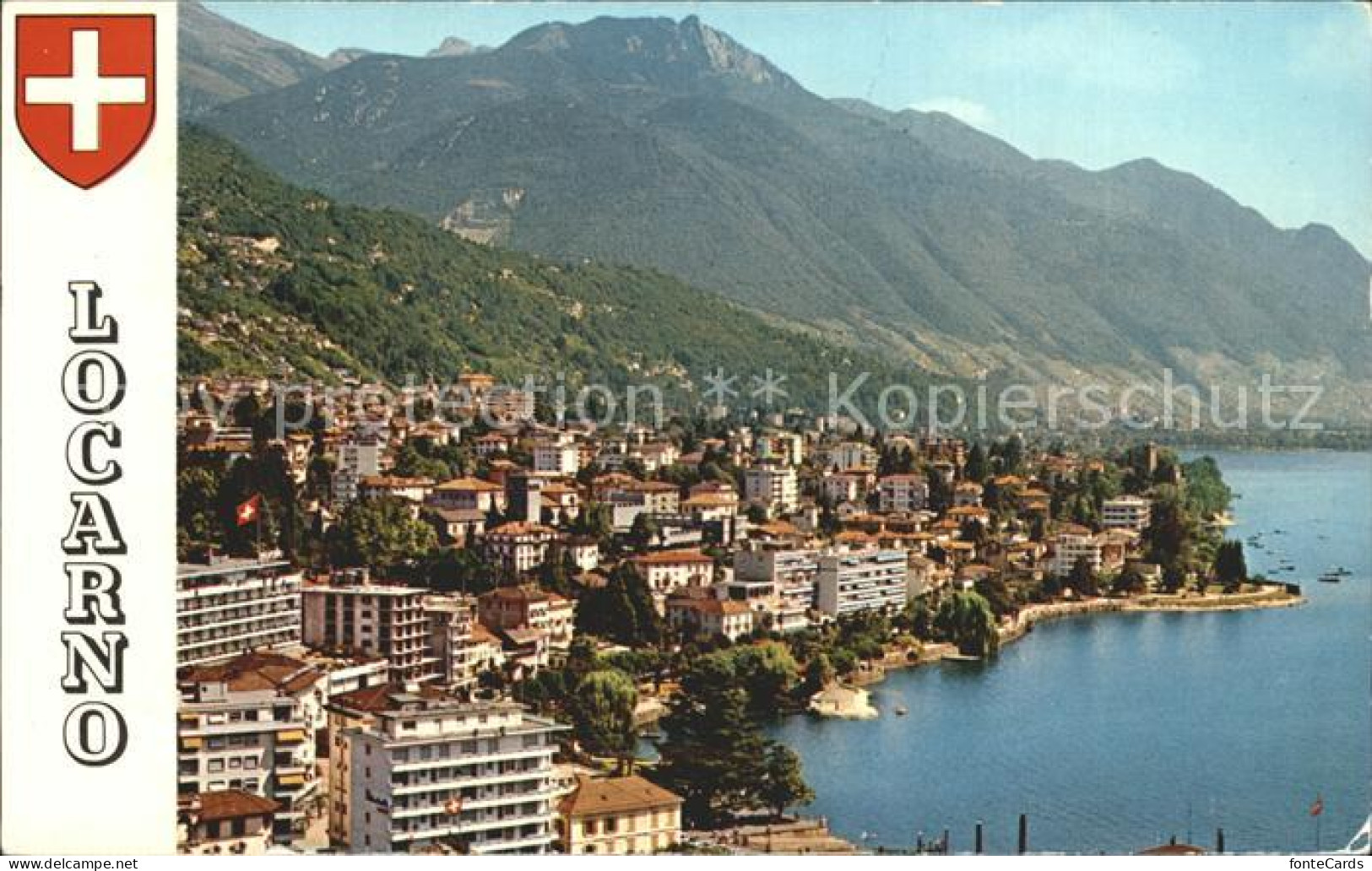 12325850 Locarno TI Panorama Mit See  - Other & Unclassified