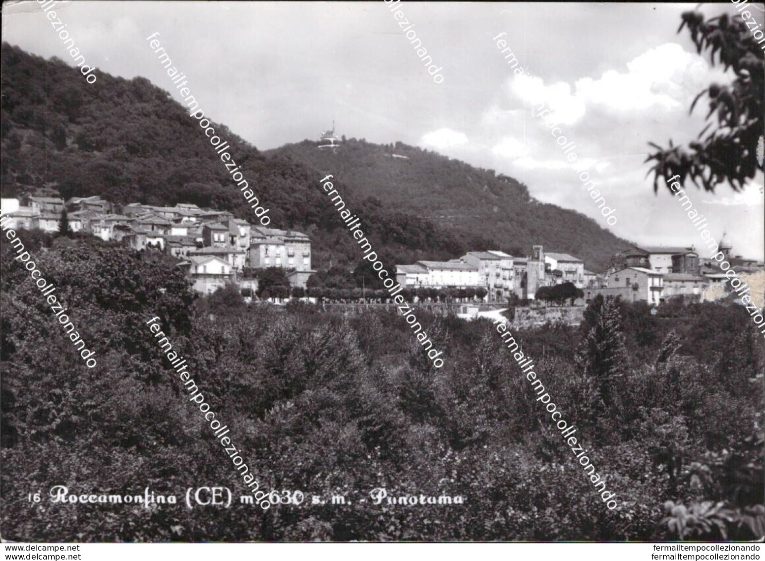 Cd688 Cartolina Roccamonfina Panorama Provincia Di Caserta Campania - Caserta