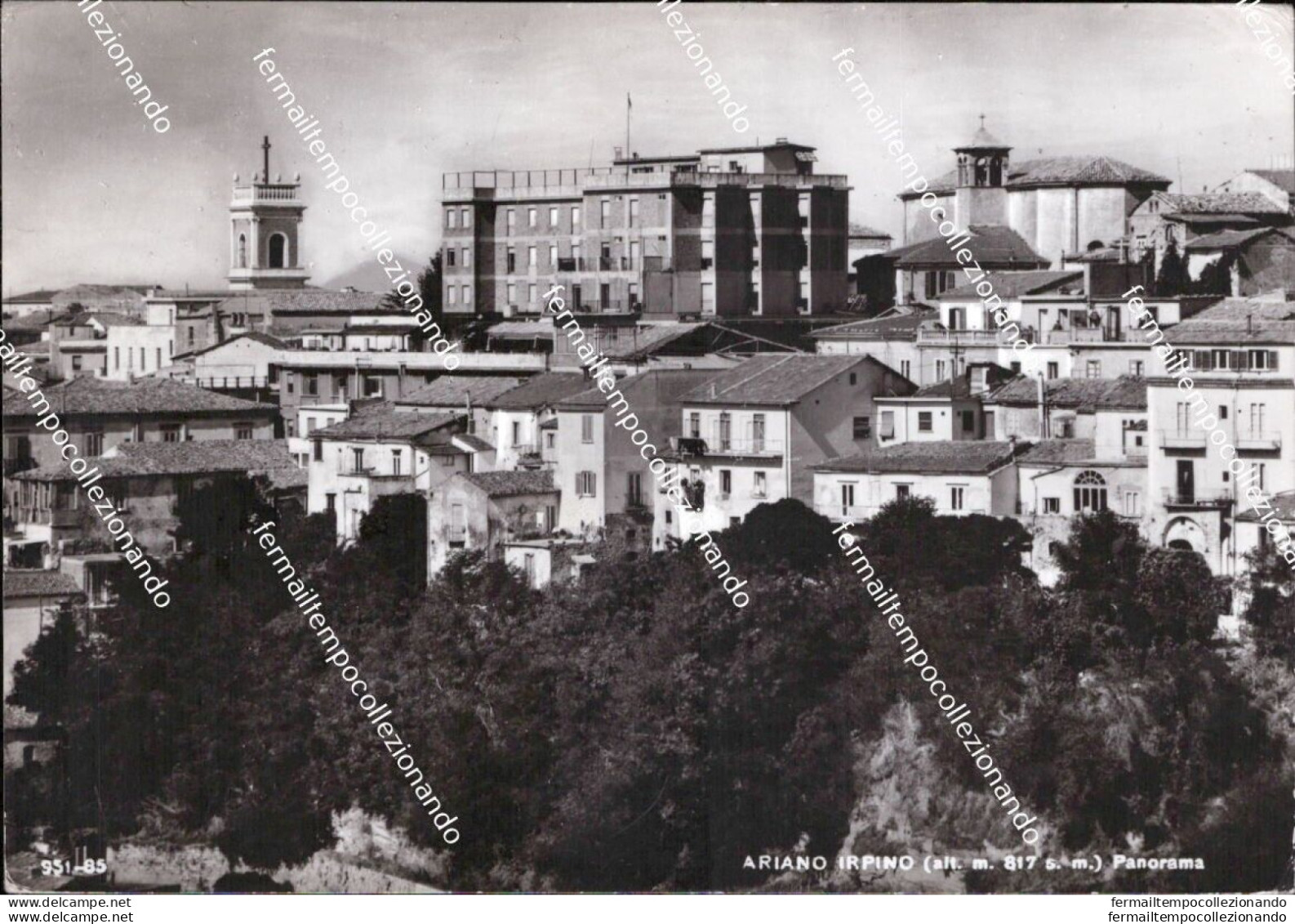 Cd687 Cartolina Ariano Irpino Panorama Provincia Di Avellino Campania - Avellino