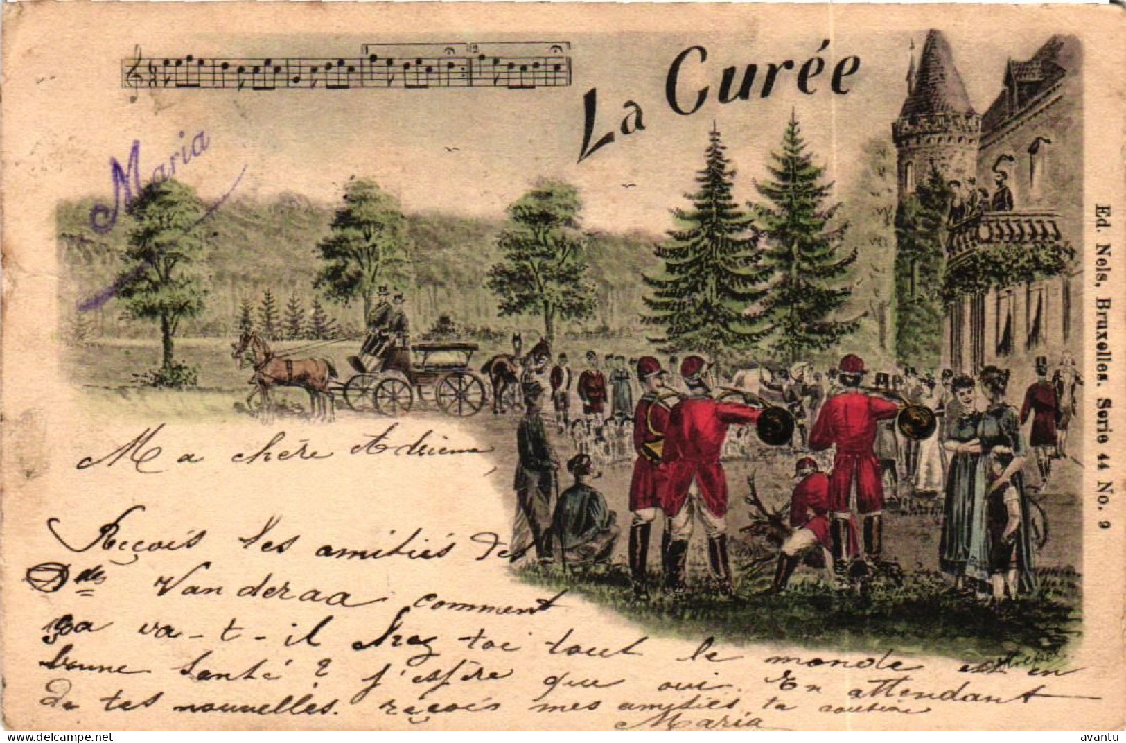LA CUREE  / LA CHASSE  1905 - Sonstige & Ohne Zuordnung