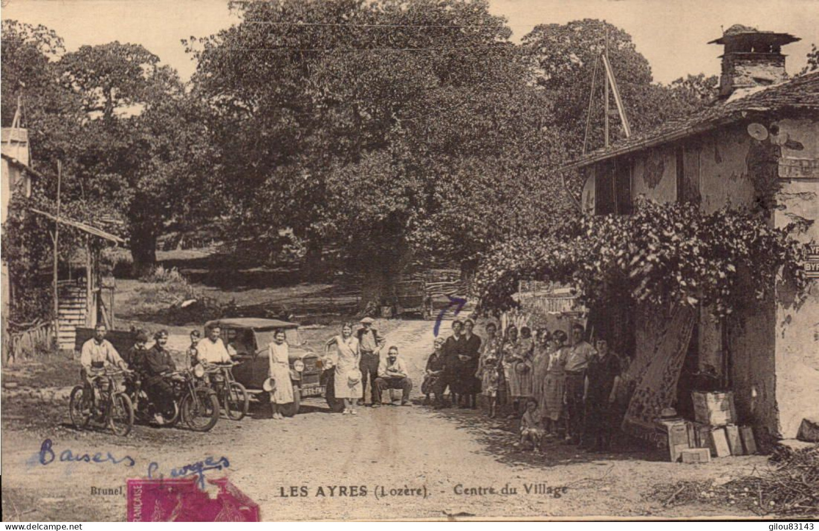 Lozere, Les Ayres, Centre Du Village - Sonstige & Ohne Zuordnung
