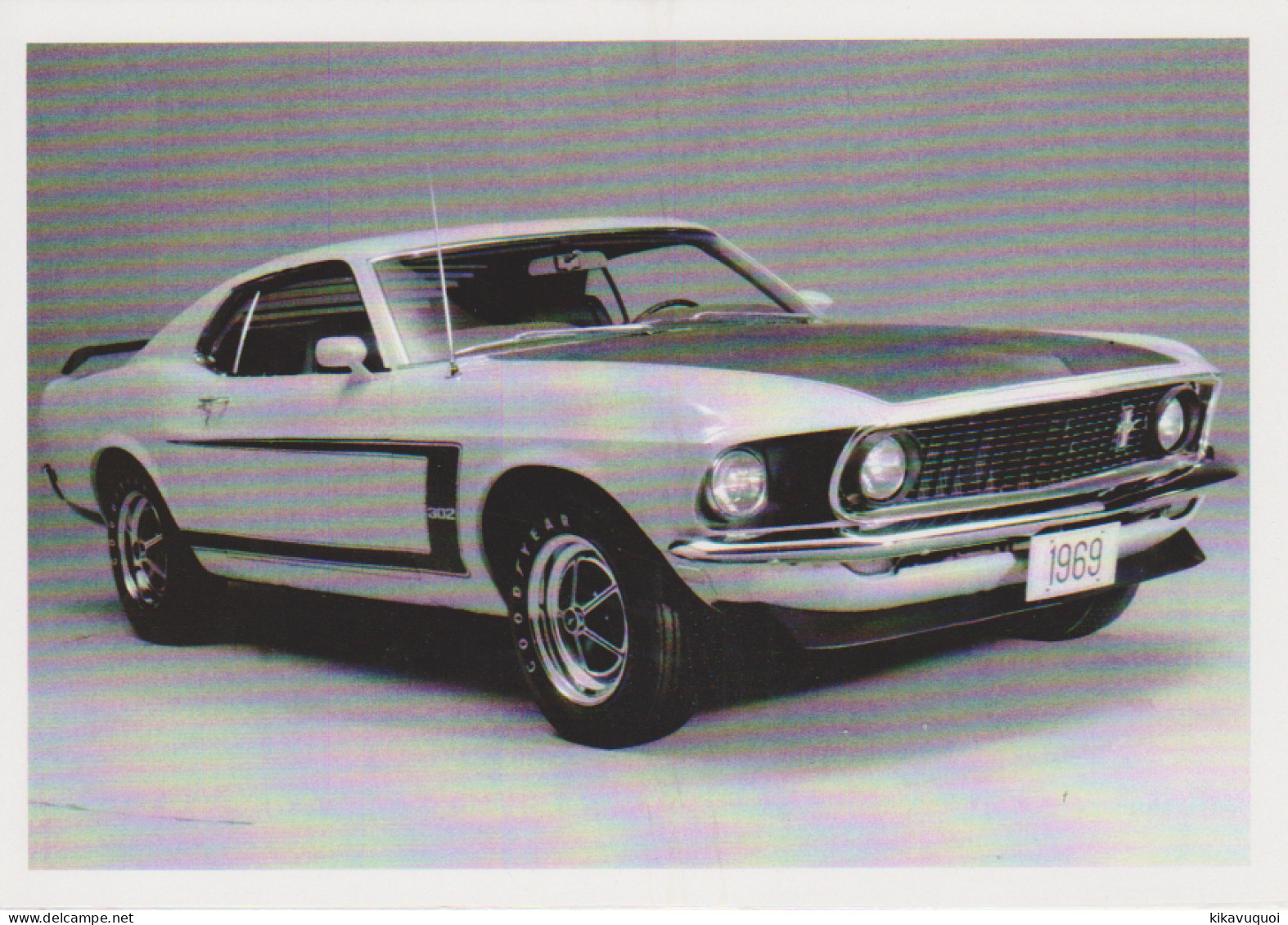 FORD MUSTANG BOSS 302 - 1969 - Carte Postale 10X15 CM NEUF - Passenger Cars