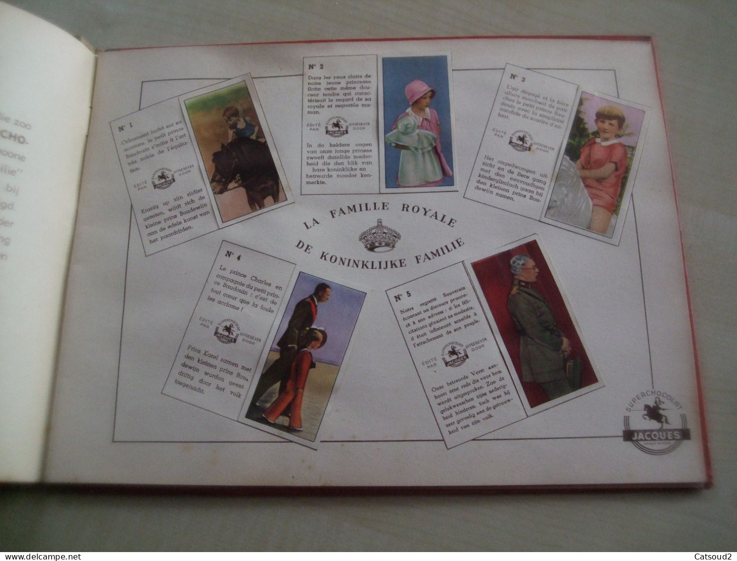 Album COMPLET Jacques LA FAMILLE ROYALE - Albums & Catalogues