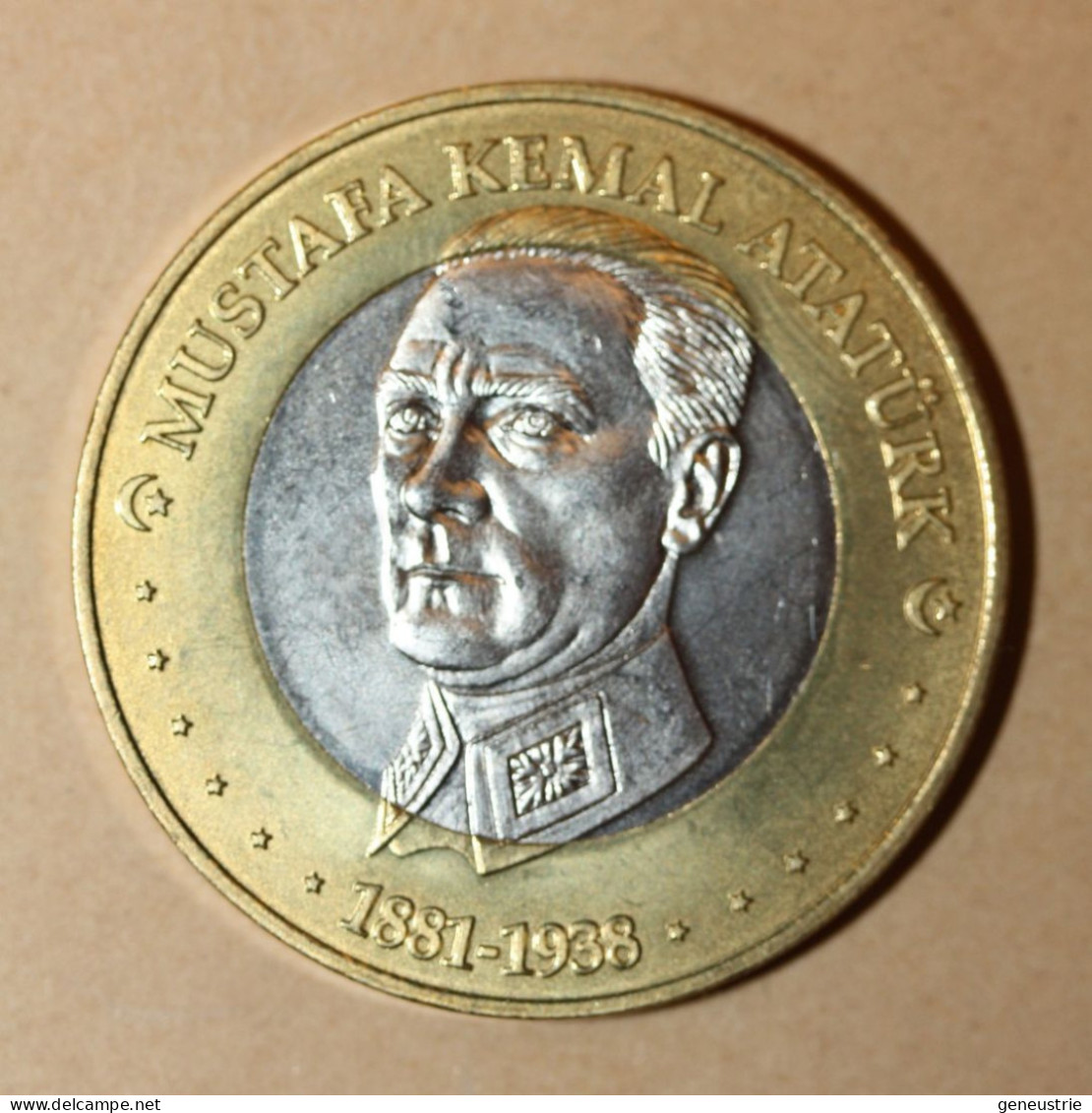 Monnaie Jeton De 3 Euros ? "Turkiye 2004 / Mustafa Kemal Ataturk 1881-1938" - Prove Private