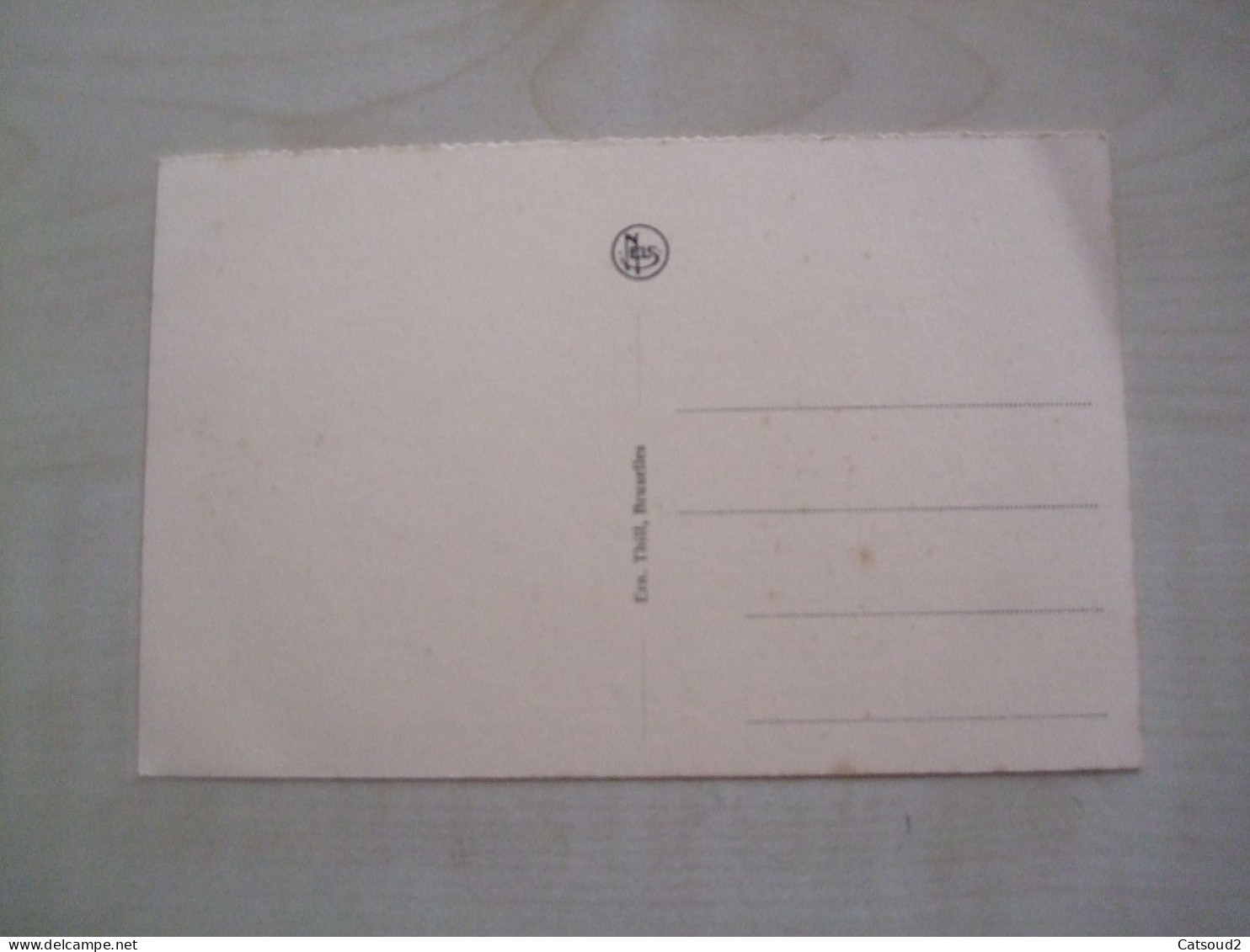 Carte Postale Ancienne YPRES Porte De Menin Façade EST - Ieper